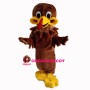 Brown Big Bird Mascot Costume