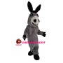Clumsy Gray Donkey Mascot Costume