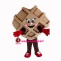 Cartoon Waffle Mascot Costume