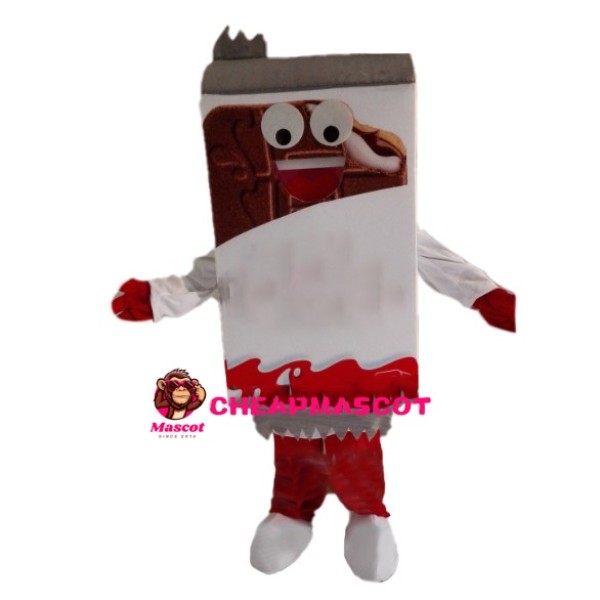 Chocolate Milk Carton Mascot Costume