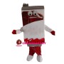 Chocolate Milk Carton Mascot Costume