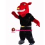 Powerful Sports Red Tiger Mascot Costume