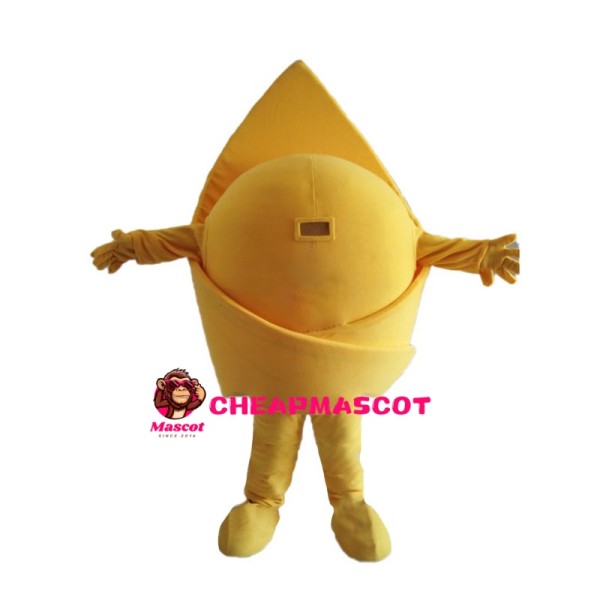 Yellow Soap Dish Mascot Costume