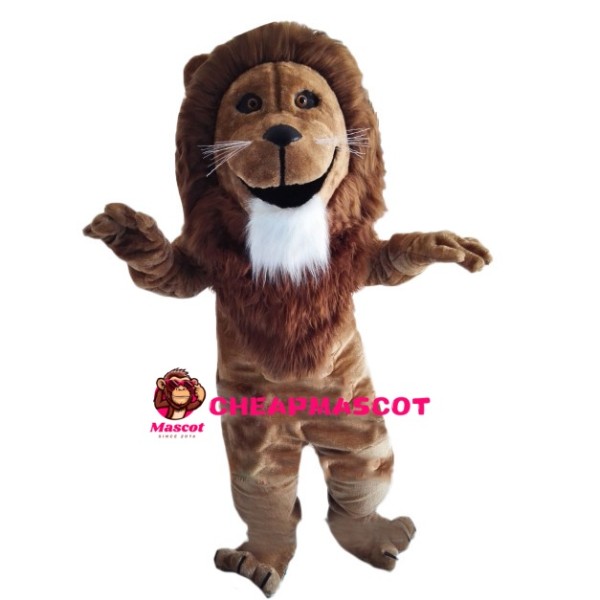 Happy Dancing Lion Mascot Costume
