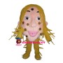 Scary Face Full Of Pockmarks Mascot Costume