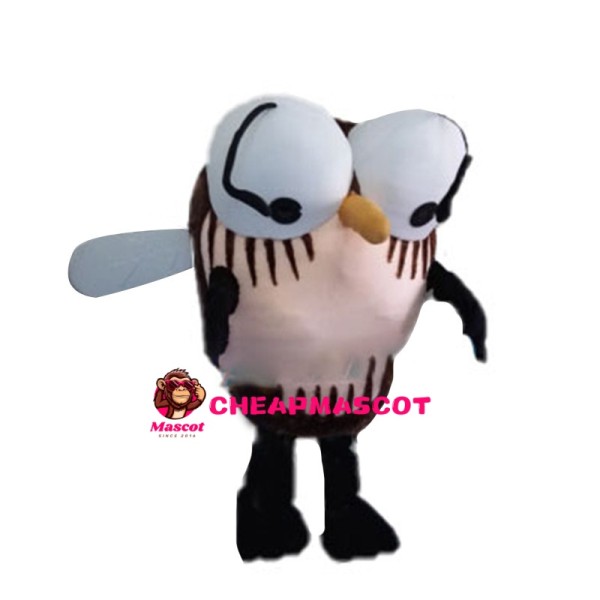 Large Mosquito With Protruding Eyes Mascot Costume
