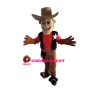 Adventurous Western Cowboy Mascot Costume