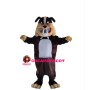 Evil Bulldog With Sharp Teeth Mascot Costume
