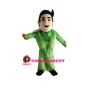Green Adult Man Mascot Costume