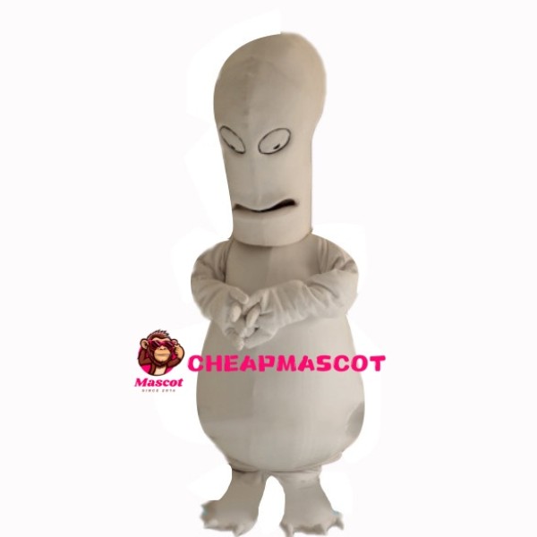 Long Head Plaster Statue Doll Mascot Costume