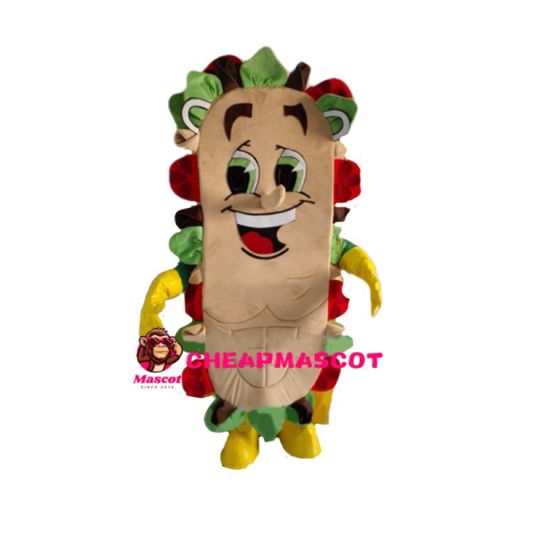 Bacon And Vegetable Sandwich Mascot Costume