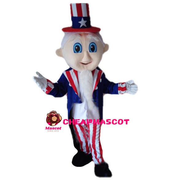 Blue Eyes Adult Magician Mascot Costume