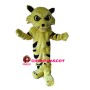Seriously Yellow Tiger Mascot Costume