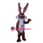 Antic Wolf With Long Ears And Nose Mascot Costume