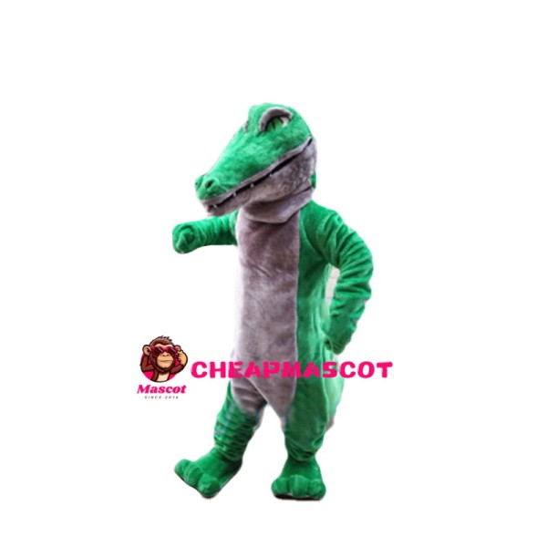 Green Eyes Crocodile Mascot Costume
