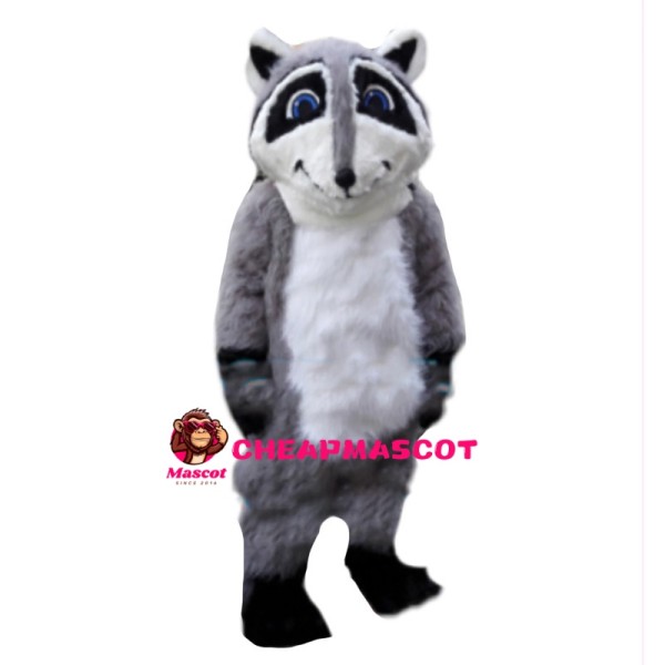 Casual Pleasant Raccoon Mascot Costume