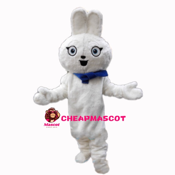 Large White Rabbit Mascot Costume