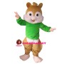 Fat Chipmunk Theodore Mascot Costume