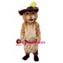 Detective Cat With Boots Mascot Costume