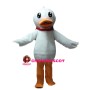 Long-legged Duck With Red Necklace Mascot Costume