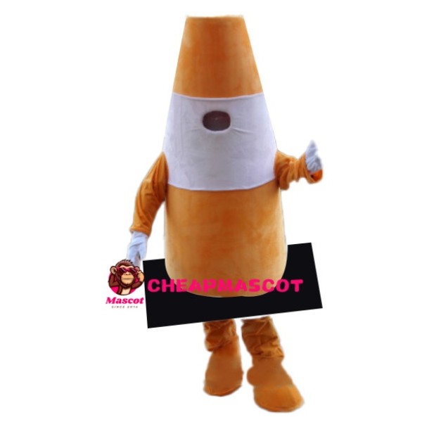 Obvious Roadblock On Road Mascot Costume