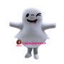 Likable White Sunny Doll Mascot Costume