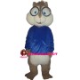 Smart Chipmunk Simon Mascot Costume