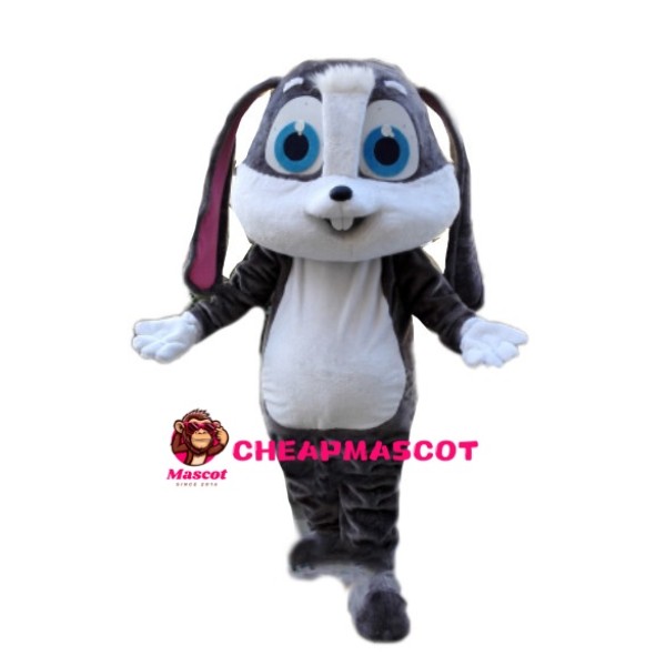 Big Blue Eyes Lop-eared Rabbit Mascot Costume
