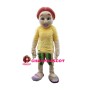 Strange Man With Pink Lips Mascot Costume