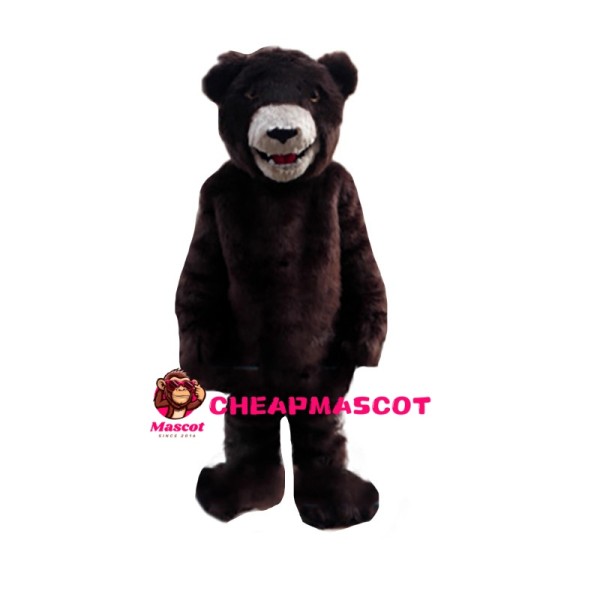 Forceful Wild Bear Mascot Costume