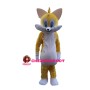 Well-disposed Yellow Cat Mascot Costume