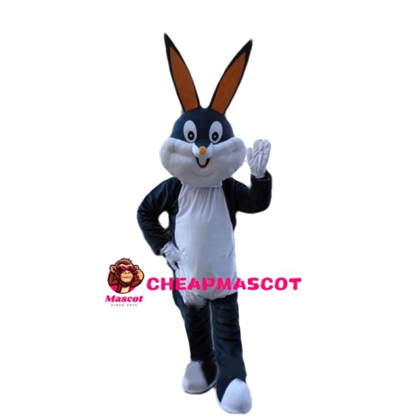 Thrilled Multiple Colour Rabbit Mascot Costume