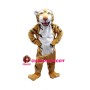 Pleased Tiger On Hips Mascot Costume