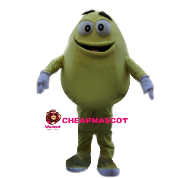 Colored Chocolate Beans Mascot Costume