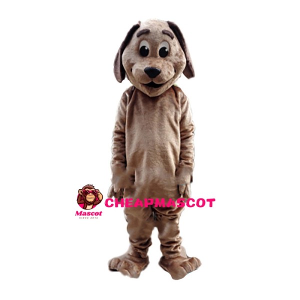 Honestly Brown Dog Mascot Costume