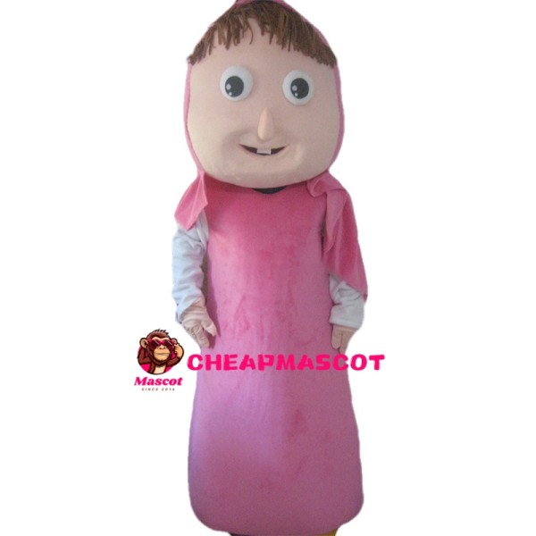 Female Worker On Ranch Mascot Costume