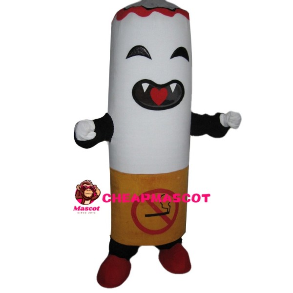 Lit Cigarette Mascot Costume