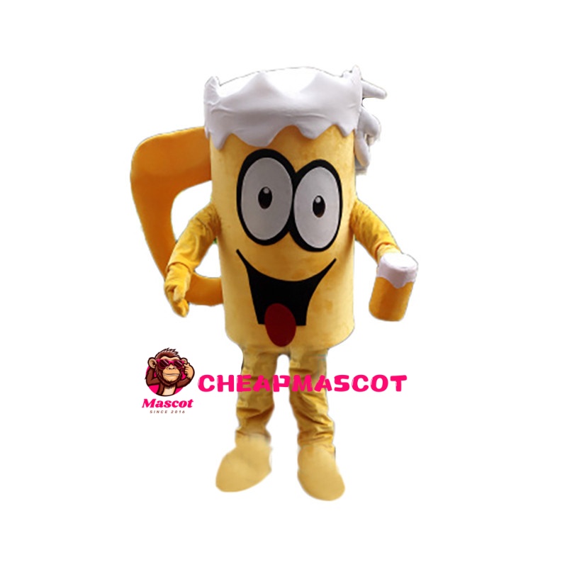Overflowing Beer Glass Mascot Costume