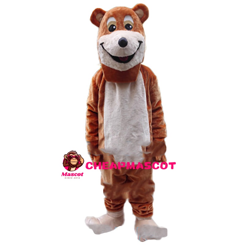 Moderate Happy Bear Mascot Costume