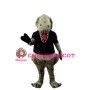 Thin Teeth Green Crocodile Mascot Costume