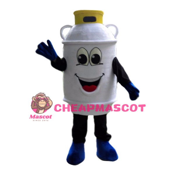 Cartoon Propane Tank Mascot Costume