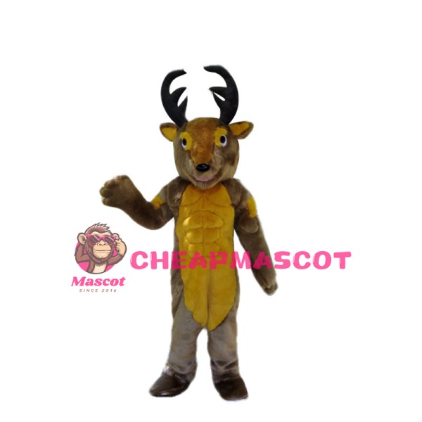 Power Deer Mascot Costume