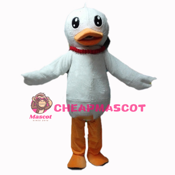 Big Duck White Mascot Costume