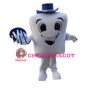 Adult Cartoon Tooth And Toothbrush Mascot Costume