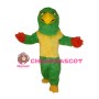 Long Plush Green Bird Mascot Costume
