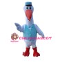 Cartoon White Bird Waiter Mascot Costume Fancy Dress Animal Mascot Costume