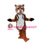 Friendly Tiger Animal Mascot Costume