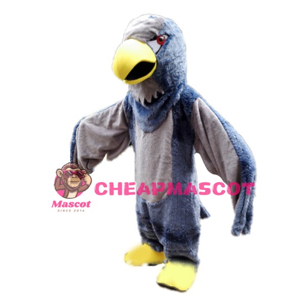 Fierce North American Blue Bird Mascot Costume 