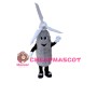 Cartoon Windmill Mascot Costume 