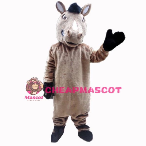 Fierce Mustang Horse Animal Mascot Costume 